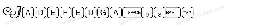 Jadefedga[08]字体转换